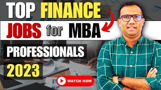 💸Top Jobs after MBA Finance  MBA in Finance 2023  MBA Finance Professional Salary mba finance [upl. by Adah]