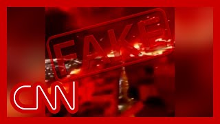 CNN debunks fake viral videos spreading amid IsraelHamas conflict [upl. by Neimad]