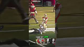 Ricky Pearsalls Unbelievable Comeback First TD After Tragedy 🏈 shorts nfl 49ers [upl. by Oriane]