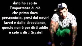 Fedez  Unica Al Mondo Testo [upl. by Htederem]