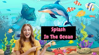 Splash In The Ocean  Sea Animals  Ocean Friends  Kids Vocabulary  Ocean Song [upl. by Anallise]