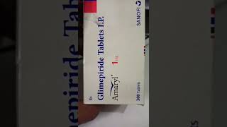 Amaryl 1mg tablet ke uses Glimepirede tablet [upl. by Greenleaf788]