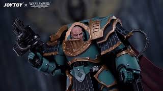 JOYTOY Warhammer The Horus Heresy，Sons of Horus Legion Praetor in Cataphractii Terminator Armour [upl. by Eellah]