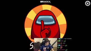 supertf VOD  Among Us ft xQc 5uppp aimbotcalvin amp more [upl. by Ruomyes471]