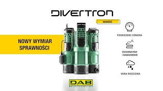 DAB Divertron to nowy wymiar sprawności elektronicznych zatapialnych pomp głębinowych [upl. by Asseram807]