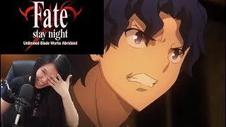 FateStay Night UBW Abridged  Episode 5 Combat High REACTION [upl. by Ydda623]