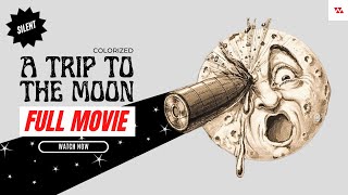 【Colorized Film】A Trip to the Moon 1902  Georges Méliès [upl. by Koo576]