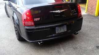 CHRYSLER 300C SRT8 BORLA EXHAST JUMP START AUTO INC [upl. by Nahtnamas6]