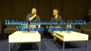 Helsingin kirjamessut 26102024 Haastattelut osa 2 [upl. by Dlaregztif380]