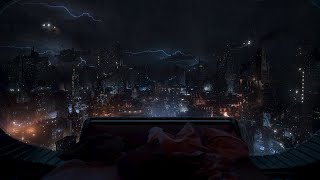 Spend A Stormy Night In This Cozy SciFi Bedroom  Rain amp Thunder  Star Wars Inspired [upl. by Zurek]