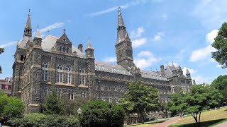 Life At Georgetown University Law😳 IT’S A LITERAL CASTLE [upl. by Eanad]