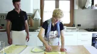 Pasta Grannies make pici pasta in Tuscany [upl. by Hsreh]