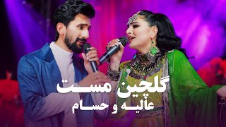 Alia Ansari and Hesam Farzan  Mast Medley  عالیه انصاری و حسام فرزان  گلچین مست [upl. by Arbua415]