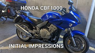 Honda CBF 1000 First impressions [upl. by Idram]