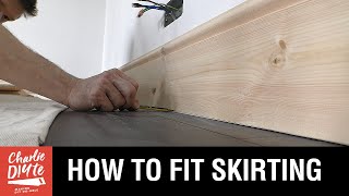 How to Install Skirting Boards  a DIY Guide [upl. by Healey]