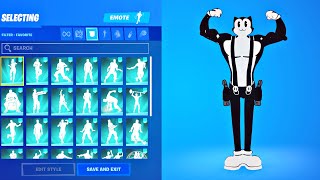 TOON MEOWSCLES doing ALL FORTNITE ICON SERIES amp TIKTOK EMOTES Fortnite Battle Royale [upl. by Socrates]