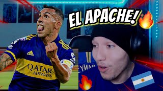 REACTION Carlos Tevez ● Top 25 Goals All Clubs🔥 [upl. by Parthenia140]