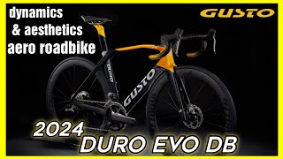 Gusto duro evo db 2024  the most hitech aero road bike [upl. by Ddej]