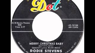 Dodie Stevens – “Merry Christmas Baby” Dot 1960 [upl. by Xel769]