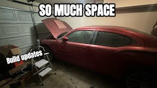 I finally got a garage  build updates [upl. by Callum]