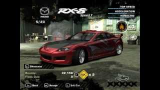 NFS Most Wanted  Mazda RX8 Speed T fixed [upl. by Dieterich]