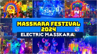 Masskara Festival 2024 Eletric Masskara and Float Parade masskarafestival2024 [upl. by Tolley717]