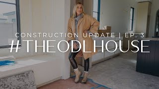 Construction Update at an Interior Designer’s New Home  theODLhouse Ep 3 THELIFESTYLEDCO [upl. by Ardella]