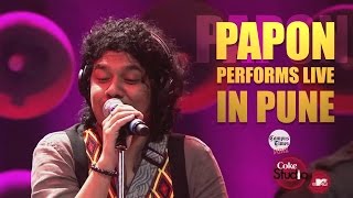 Papon and Coke Studio Pune Live Concert  FLAME University Lavale [upl. by Waite]