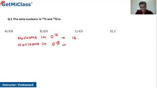 Ratio nucleons KCET 11th Chemistry Structure of Atoms [upl. by Almallah186]