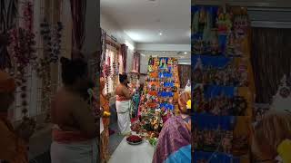 Todays Navarathiri Kolu Kalasa pooja at our saitemple [upl. by Friend475]