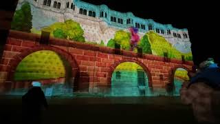 video mapping navidad 2023 [upl. by Abdella]