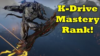 Warframe KDrive Complete Fast Mastery Rank Farming Method [upl. by Nosretep]