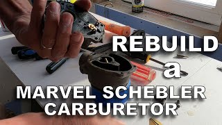 Howto Rebuild a Marvel Schebler Carburetor ― Teardown [upl. by Sari372]