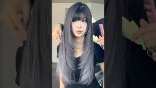 Beautiful hair style and colorhairstyle haircut 👩🏻‍🦰👩🏻‍🦰 [upl. by Eseuqram]