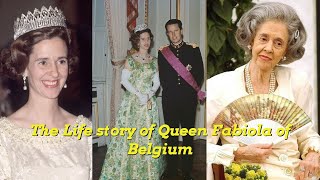 Queen Fabiola of Belgium Biography viralvideo queenofbelgium [upl. by Mima]