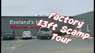 The Factory Tour and Instructions for our 13 Scamp Trailer [upl. by Massiw]