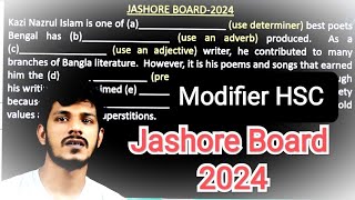 Modifier HSC  Jashore Board 2024  jashoreboard2024 [upl. by Brandt485]