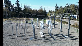 Clallam County PUD Construction of Liberty Station [upl. by Scever]