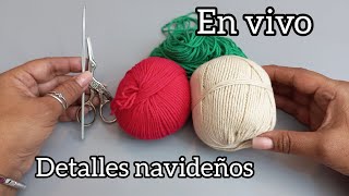 detalles para tu navidad crochetnavidad [upl. by Llenrahs]