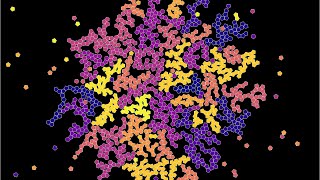 Growing quasicrystals from pentagons at higher temperature [upl. by Bethina309]