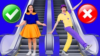 Escalator Safety Song amp Elevator Safety Song  MORE  Kids Funny Songs [upl. by Zacharia]