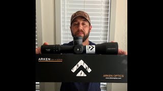 ARKEN OPTICS SH4 Gen II 416x50 illuminated rifle scope [upl. by Somisareg599]