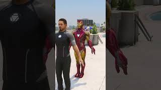 IRON MAN SAVED THE GIRL FROM PENNYWISE shorts [upl. by Idet]