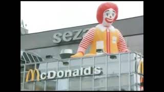 Wielkie otwarcie pierwszego McDonaldsa 1992 rok [upl. by Lorilee]