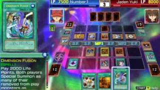 YuGiOh GX Tag Force 3 The 3 Egyptian God Cards Vs jaden [upl. by Genie101]