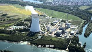 AKW  KKW Atomkraftwerk  Kernkraftwerk in Philippsburg im Bundesland BadenWürttemberg [upl. by Ydrah]