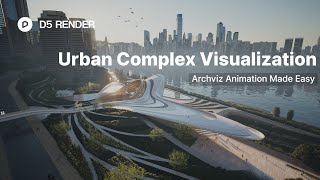 How architects render animation in realtime  D5 Render Top Project [upl. by Alak]