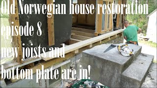 Old norwegian house restoration episode 8 [upl. by Nilauqcaj]