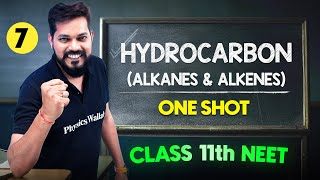 HYDROCARBON  Alkanes and Alkenes  COMPLETE CHAPTER  ConceptsPYQs  Class 11th NEET [upl. by Cattima]