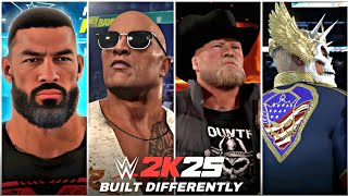 WWE2K25 BUILT DIFFERENTLY [upl. by Sager]